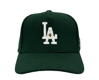 LA All Day Hat | Green Felt