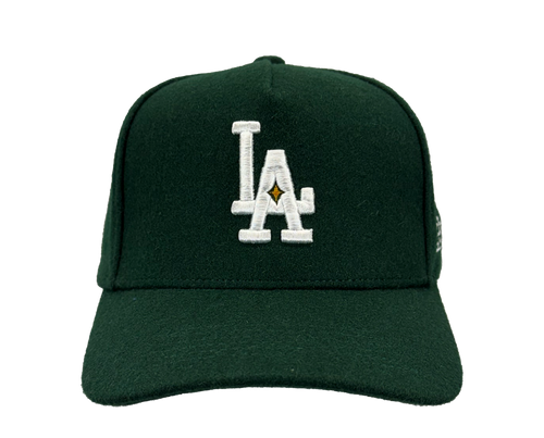 LA All Day Hat | Green Felt