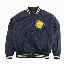 Load image into Gallery viewer, G&#39;s Up Varsity Bomber Jacket (Navy)
