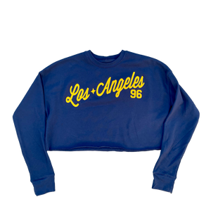 Los Angeles Fleece Crop Top