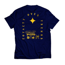 Load image into Gallery viewer, Loyalty Over Trends Tee (navy)