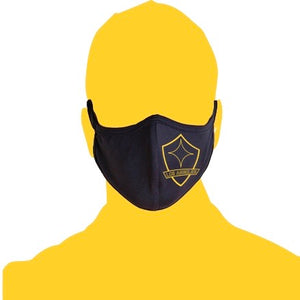 Crest Face Mask - Navy