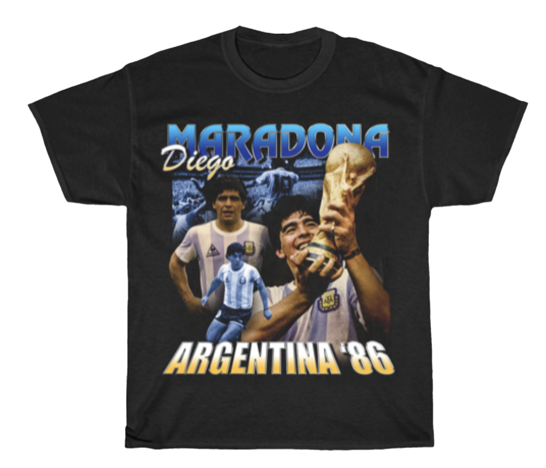 SOPH. × DAZN MARADONA THE FALL TEE 003 Maradona Tee – Joga Legacy